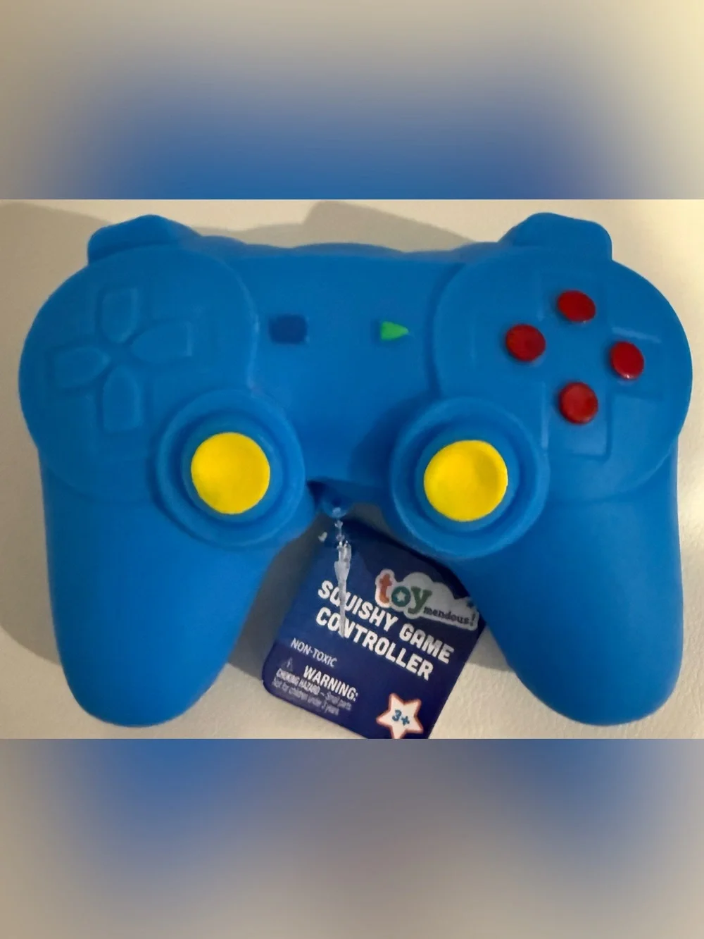 SUNNY DAYS SQUISHY GAME CONTROLLER BLUE ORIGINAL VIRAL TOYMENDOUS TOY NWT RARE!